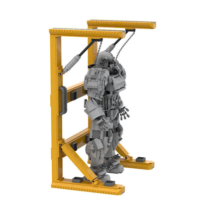 t-60 powered combat infantry armor moc building set - fallout - 2