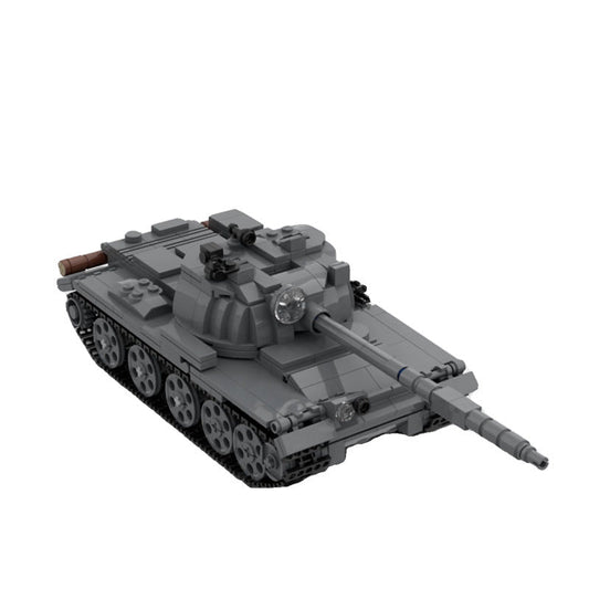 T-62 Soviet Main Battle Tank Building Kit | LEGO-Compatible MOC - 1