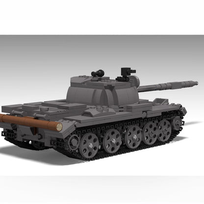 t-62 soviet main battle tank building set | moc-54854 - 2