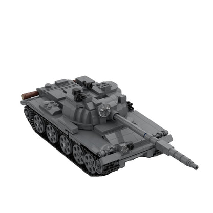 t-62 soviet main battle tank building set | moc-54854 - 4