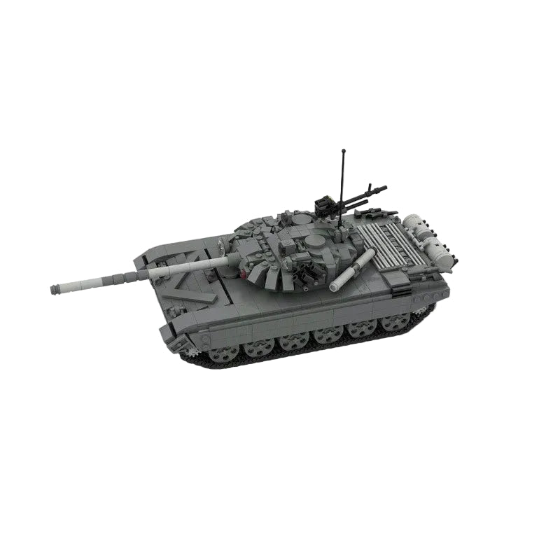T-72 Main Battle Tank 1:35 Scale MOC Building Kit - 2