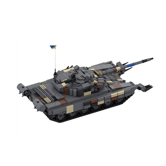 T-72AV Ukraine Tank Building Kit | Modern Battle Tank Model - 1