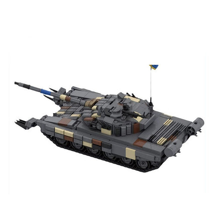 T-72AV Ukraine Tank Building Kit | Modern Battle Tank Model - 5