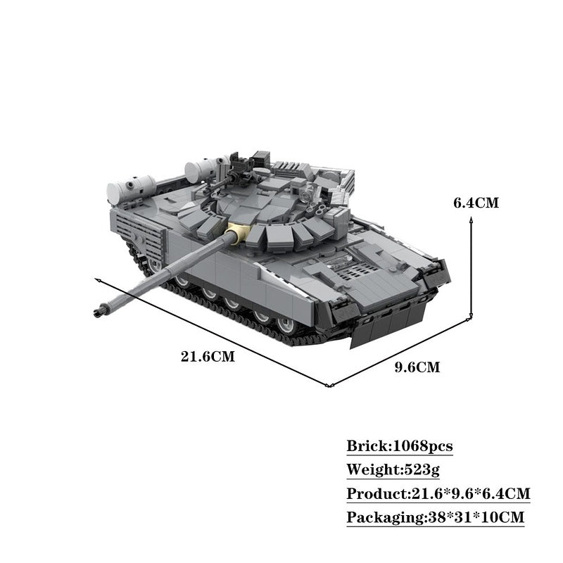 T-80BVM Main Battle Tank MOC Building Kit - 2