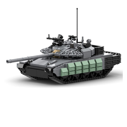 t-80bvm tank building set | moc-191231 - 1