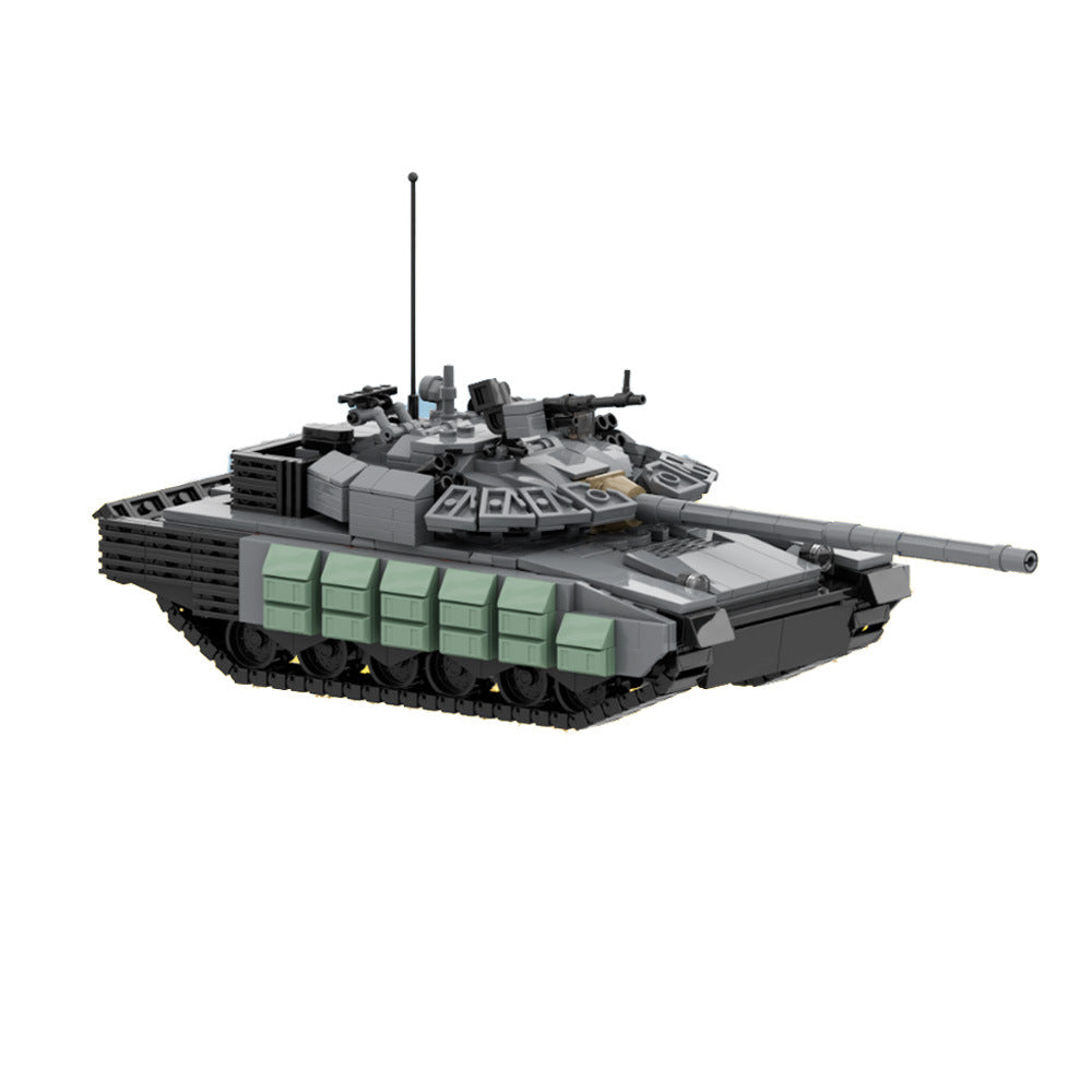 t-80bvm tank building set | moc-191231 - 2