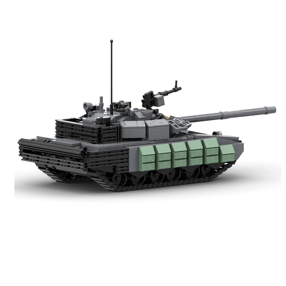 t-80bvm tank building set | moc-191231 - 3