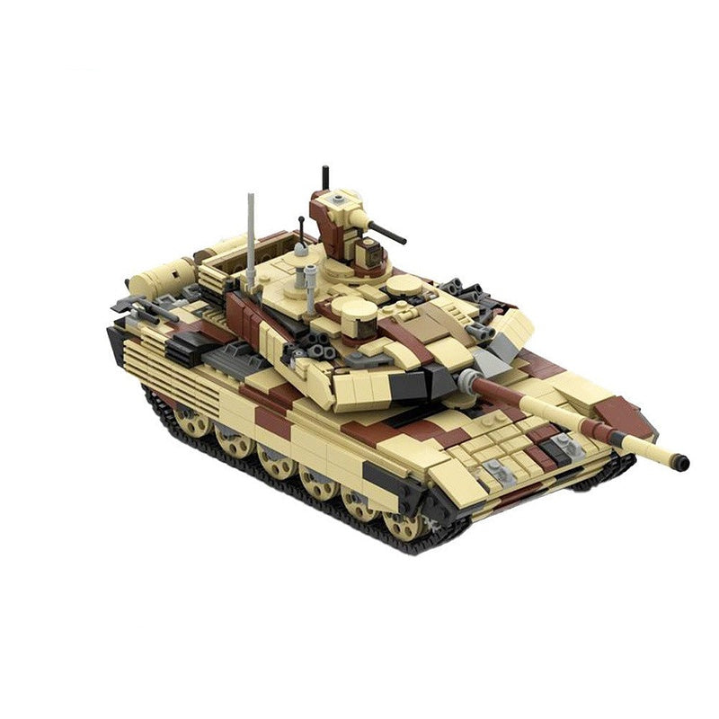 T-90 MS MBT MOC Tank Building Kit | 1:35 Scale Armored Model - 1