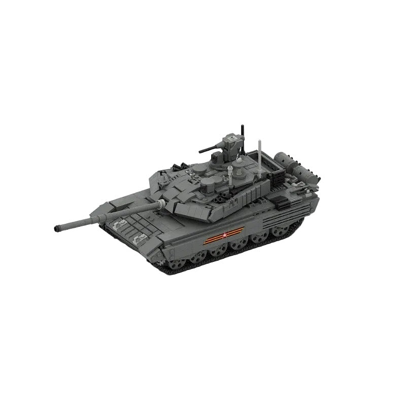 T-90 MS MBT MOC Tank Building Kit | 1:35 Scale Armored Model - 7