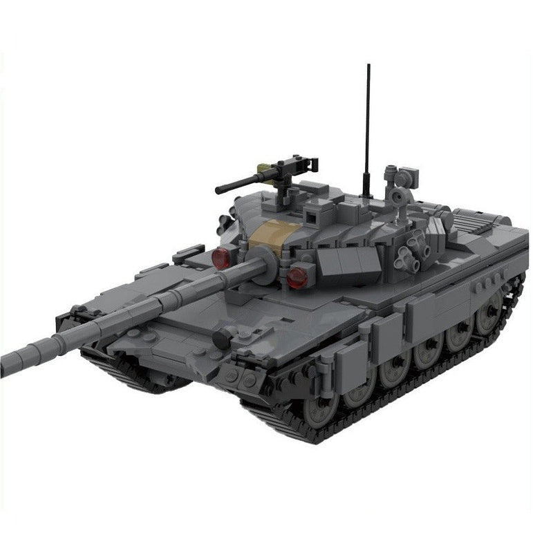 T-90A V2 Main Battle Tank MOC Building Kit | 1:35 Scale Tank Model - 1