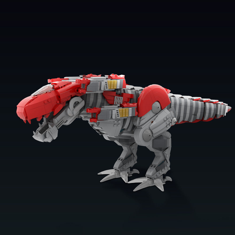 t-rex zord building set | power rangers 2017 | moc-192261 - 1