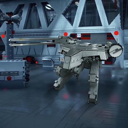 Tactical Bipedal Tank Mecha MOC Building Kit - 4