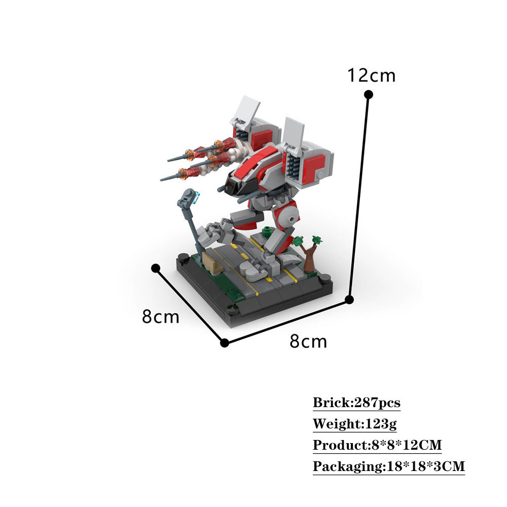 Tactical Combat Mech C1 Catapult-Style Building Kit 2