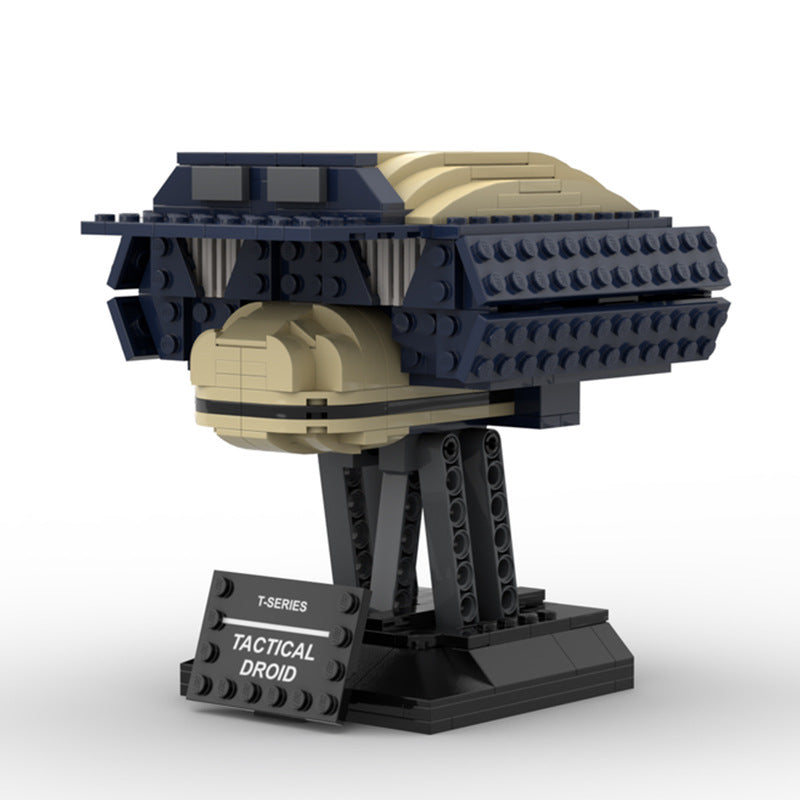 tactical droid helmet building set | star wars | moc-87786 - 4
