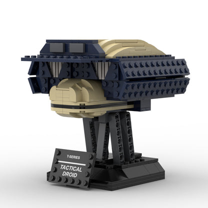 tactical droid helmet building set | star wars | moc-87786 - 4