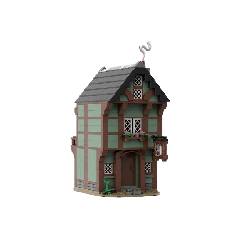Tailor's House Building Kit | LEGO-Compatible MOC - 1