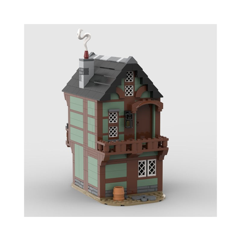 Tailor's House Building Kit | LEGO-Compatible MOC - 2