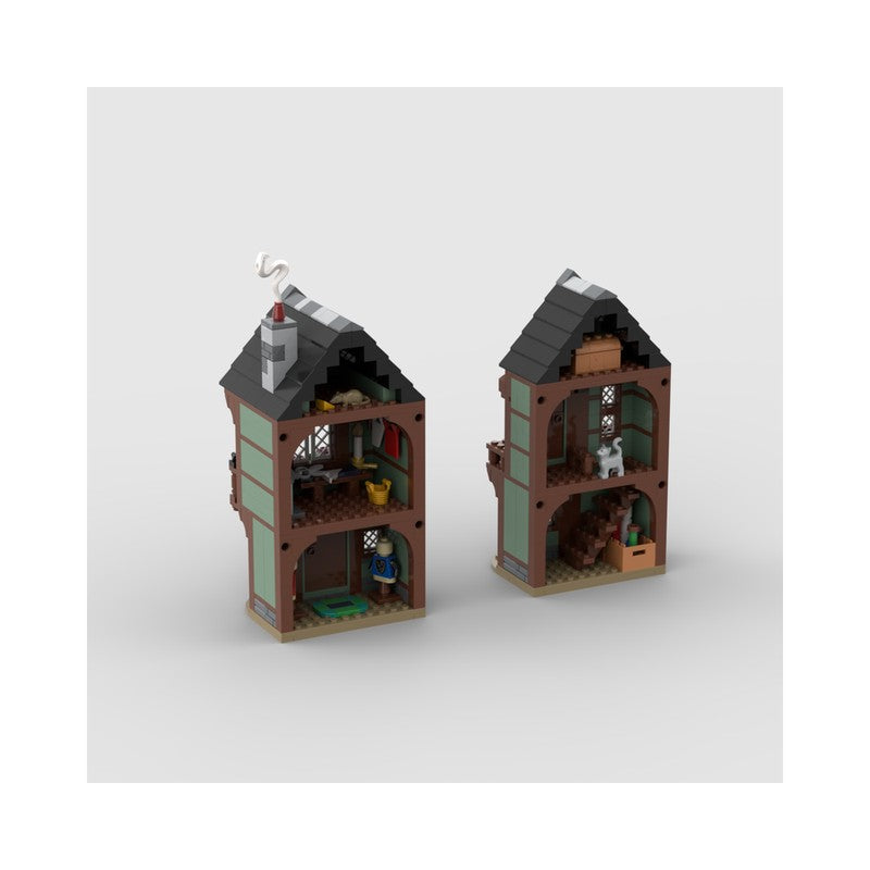 Tailor's House Building Kit | LEGO-Compatible MOC - 4