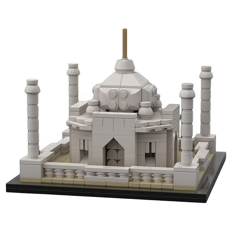 Taj Mahal India Miniature Architecture MOC Building Kit - 2