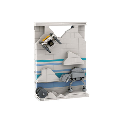 tales of hoth building set | star wars | moc-150269 - 2