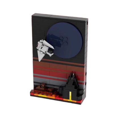 tales of mustafar building set | star wars | compatible with lego - 1