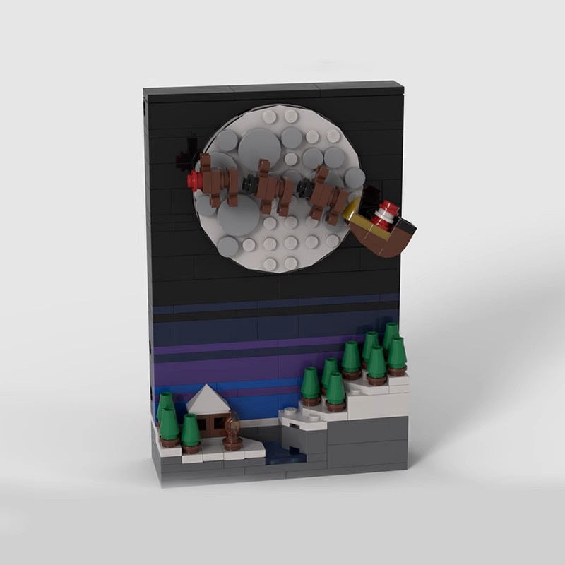 Tales Of The Sleigh Age MOC Building Kit | Fantasy Christmas Vehicle - 3