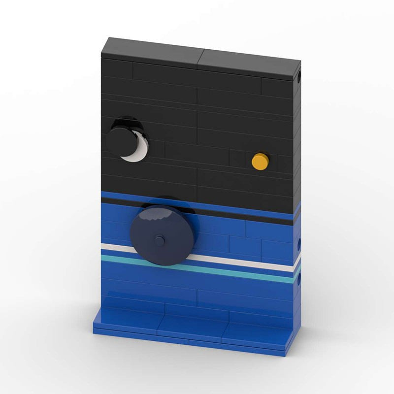 Tales of the Solar System MOC Space Diorama Building Kit - 4