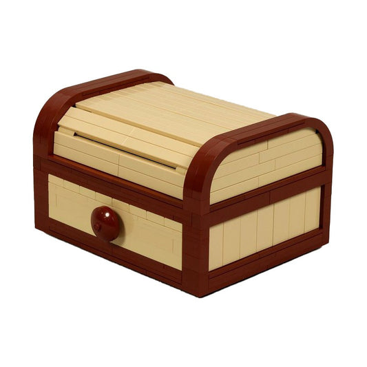 Tambour Roll-Top Storage Building Kit | LEGO-Compatible MOC - 1