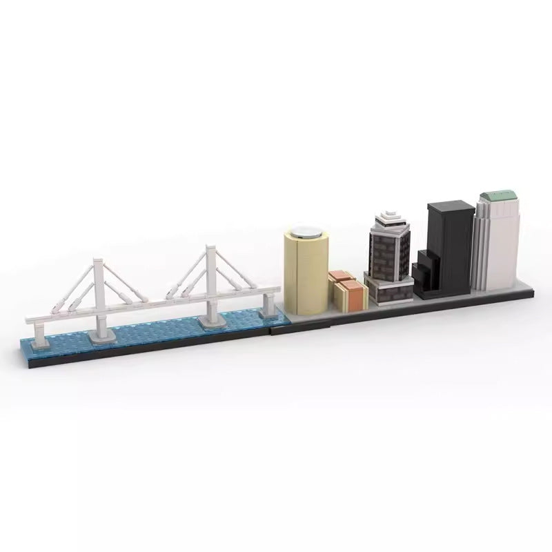 Tampa Florida Skyline Building Kit | LEGO-Compatible MOC - 2