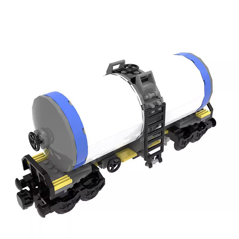 Tanker Wagon Building Kit | LEGO-Compatible MOC - 4