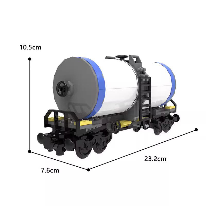 Tanker Wagon Building Kit | LEGO-Compatible MOC - 6