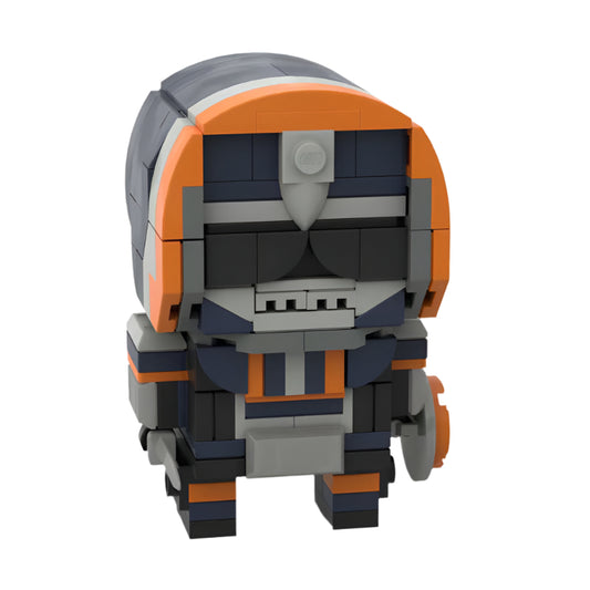 taskmaster brickheadz building set | marvel | moc-83146 - 2