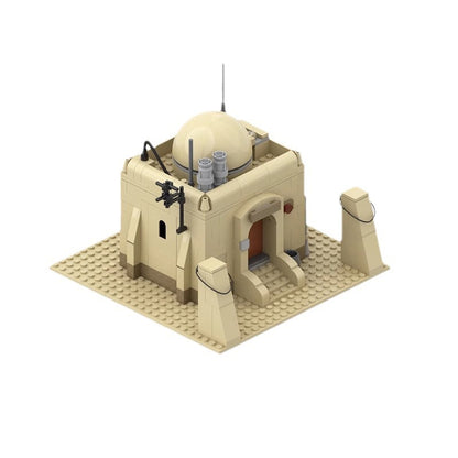 tatooine single house building set | star wars | moc-26468 - 3