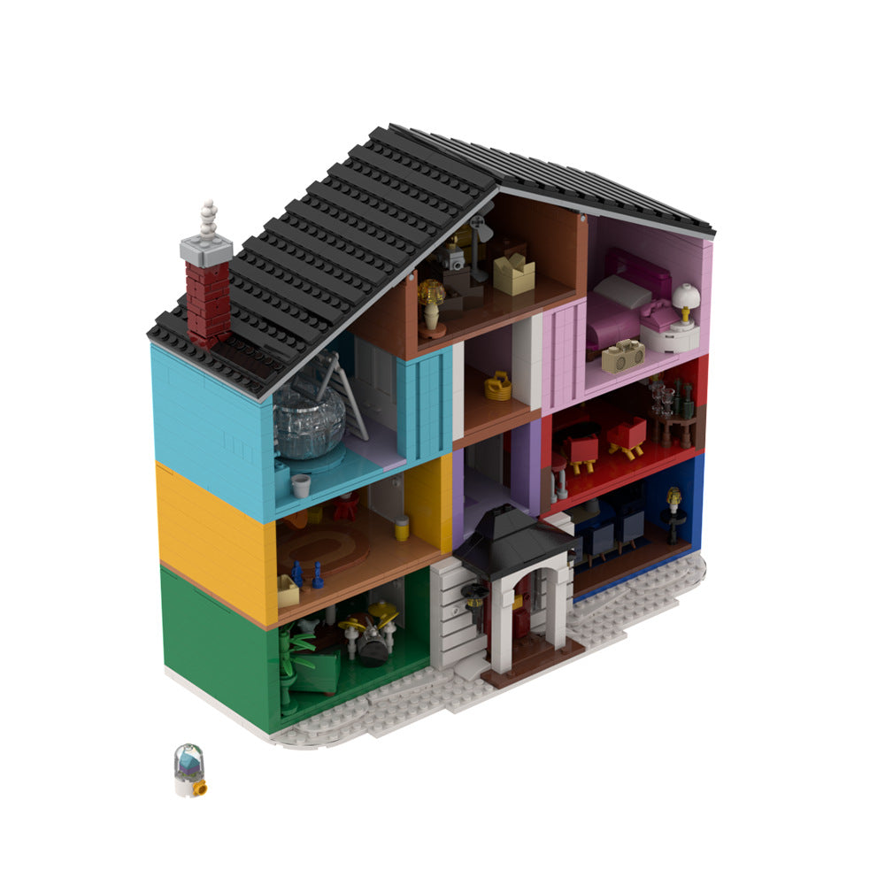 taylor's lover's house building set | lego compatible - 2