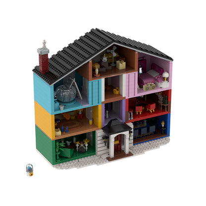 taylor's lover's house building set | lego compatible - 3
