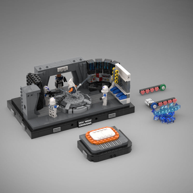 tcw hub building set | star wars | moc-53104 - 3