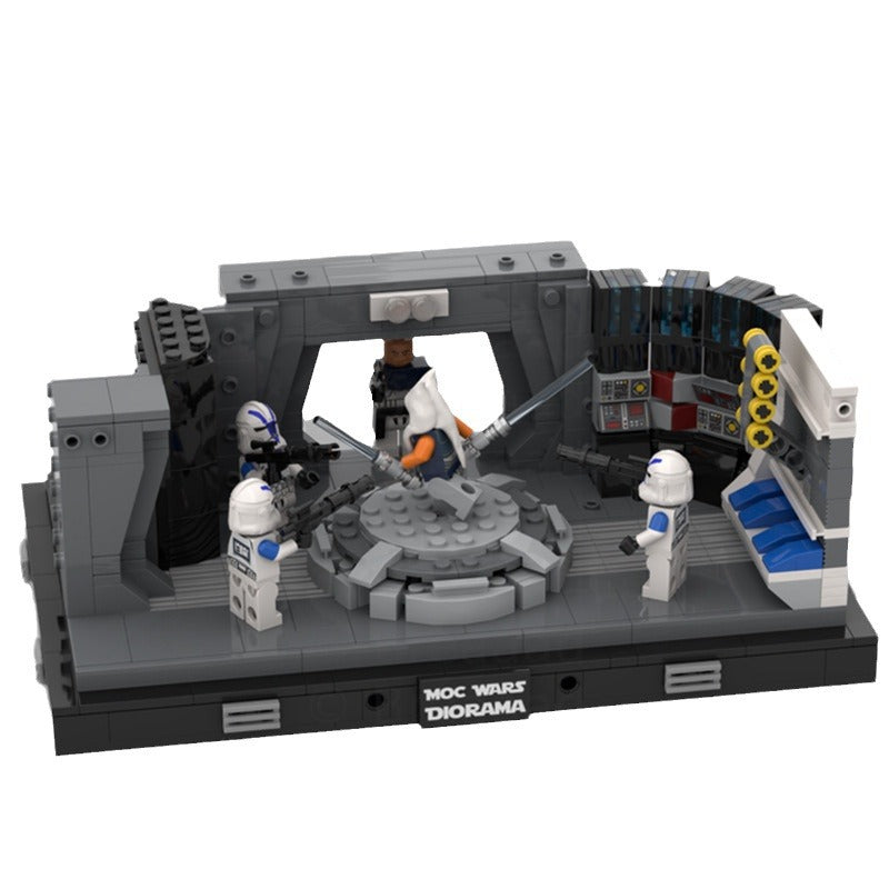 tcw hub building set | star wars | moc-53104 - 4