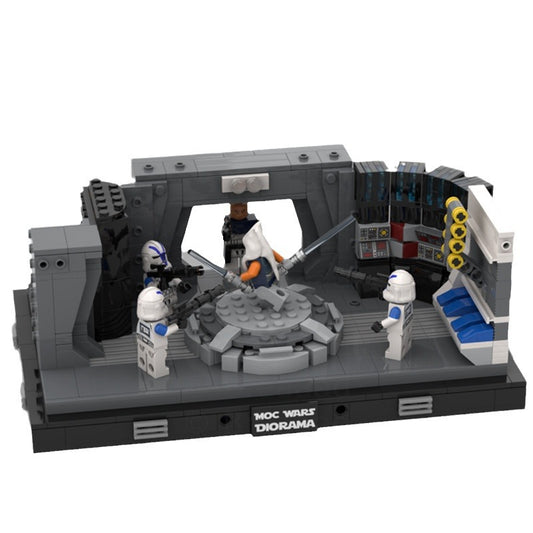 tcw hub building set | star wars | moc-53104 - 4