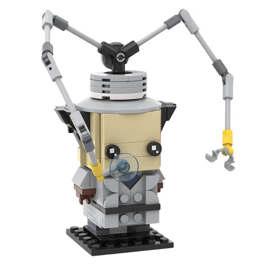 Tech Detective Brickheadz MOC Building Kit | LEGO-Compatible MOC - 1