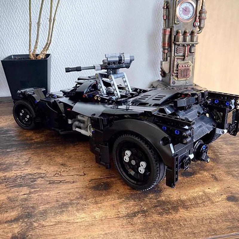 technic arkham knight batmobile building set | moc-146288 - 4