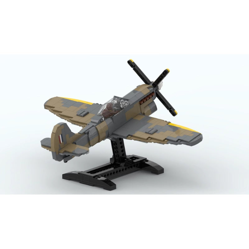 tempest mk. v building set | fighter aircraft | moc-152107 - 2