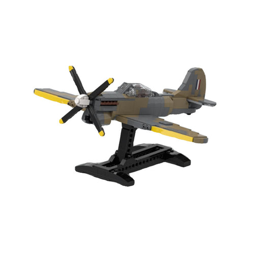 tempest mk. v building set | fighter aircraft | moc-152107 - 4