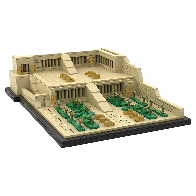 Temple of Hatshepsut Ancient Egypt MOC Building Kit - 1