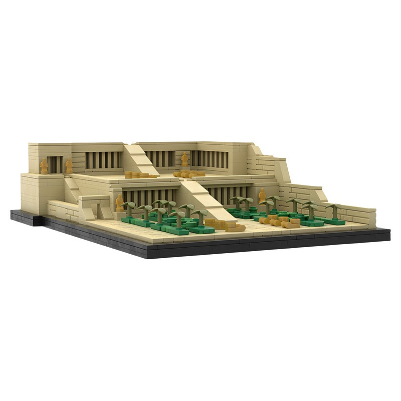 Temple of Hatshepsut Ancient Egypt MOC Building Kit - 3