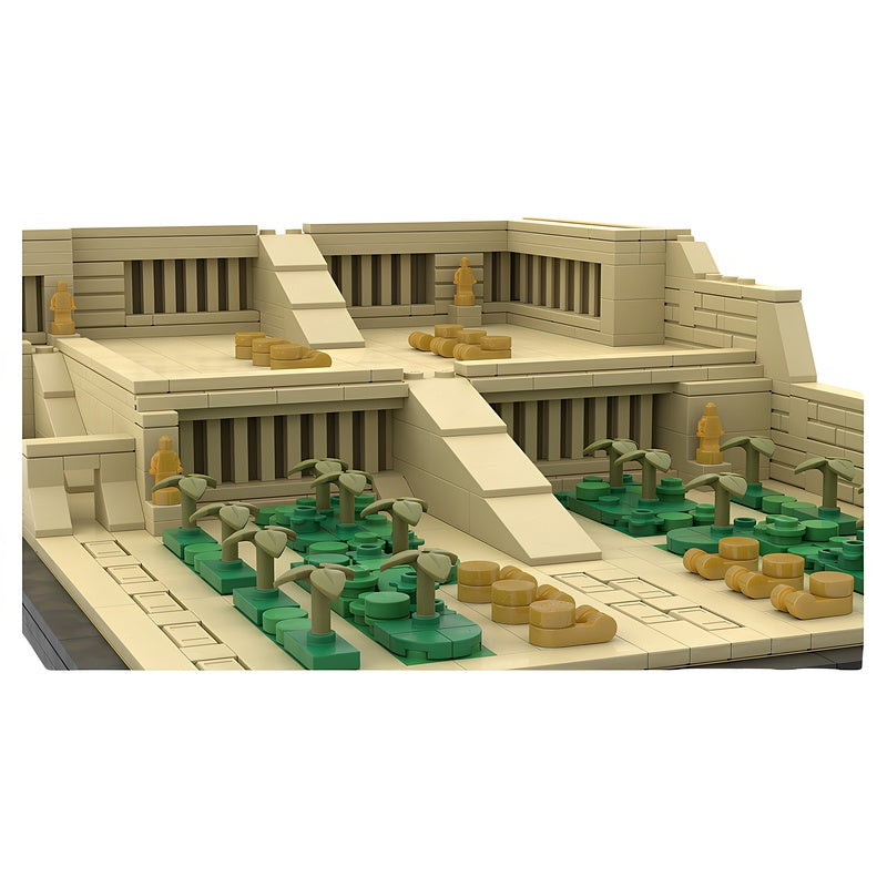 Temple of Hatshepsut Ancient Egypt MOC Building Kit - 4