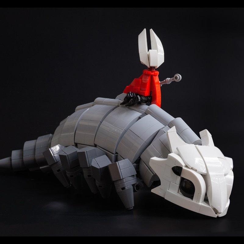 Ten-Legged Segmented Beast MOC Building Kit | Fantasy Insect Creature - 4