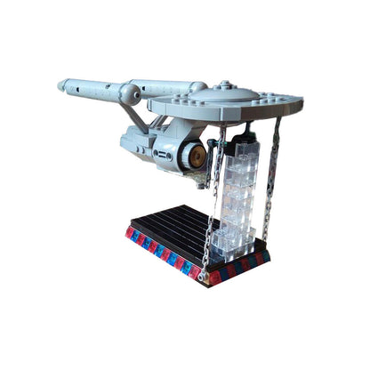 Tensegrity Enterprise Building Kit | LEGO-Compatible MOC - 1
