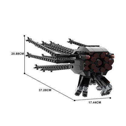 Tentacled Mechanical Creature MOC Building Kit - 2