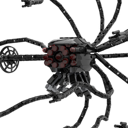 Tentacled Mechanical Creature MOC Building Kit - 3