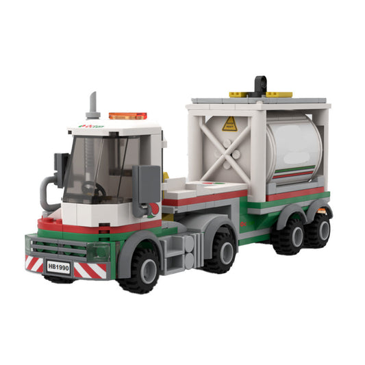 Terminal Tractor Building Kit | LEGO-Compatible MOC - 1